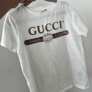 Gucci logo print shirt